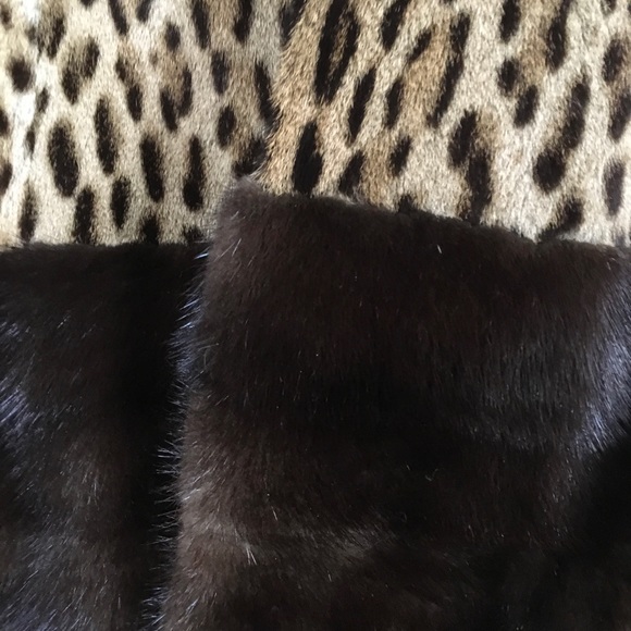 Christian Dior Ocelot with Mink Trim Fur Coat - Picture 5 of 8